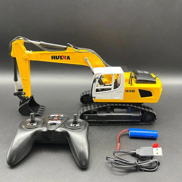 Excavadora 936 Control Remoto Huina Escala 1:24 (Pre - Venta) - KATZER